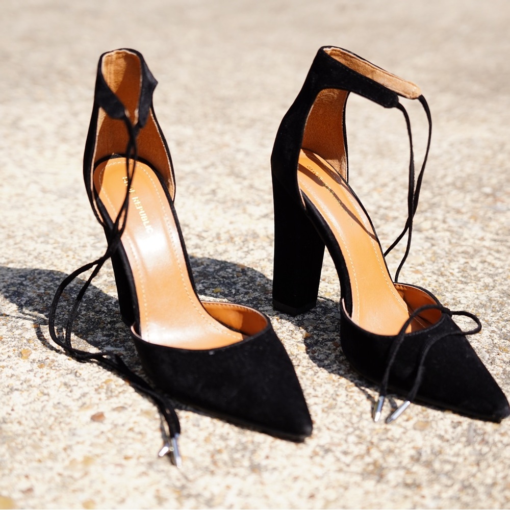 Fashion Nova Black Heels